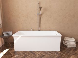 Ванна из искусственного камня AquaStone Армада 180x80см белый